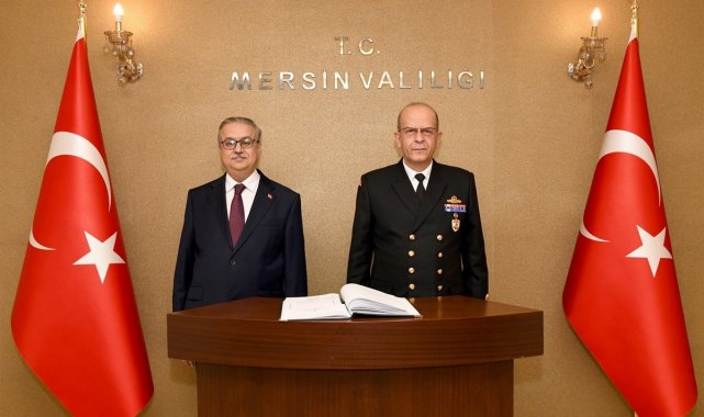 Sahil Güvenlik Komutanı Kendir, Vali Su'yu ziyaret etti