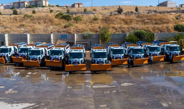 Şahinbey&#039;de kar yağışı öncesi hazırlıklar tamamlandı