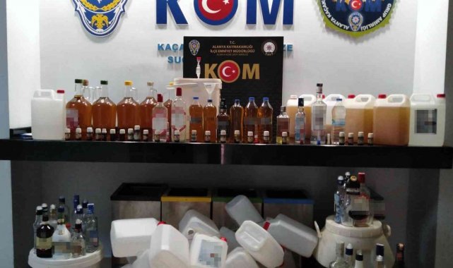 Sahte alkol üretip satan şahıs tutuklandı
