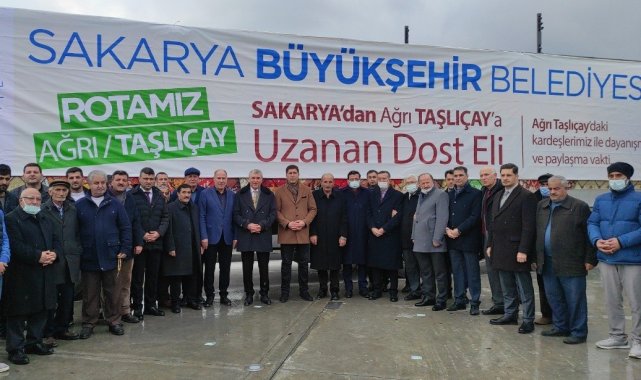 Sakarya&#039;dan Ağrı Taşlıçay&#039;a kardeş şehir eli