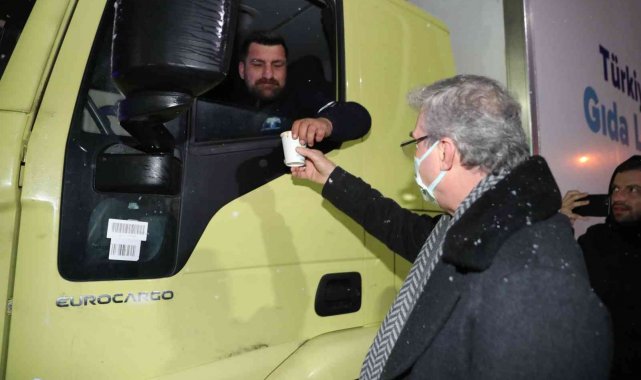 Sakarya'dan soğuk havada iç ısıtan görüntüler