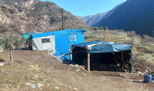 Saklandığı çadırda JASAT'a yakalandı