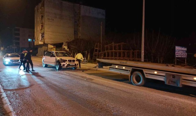 Samandağ'da trafik kazası: 1 yaralı