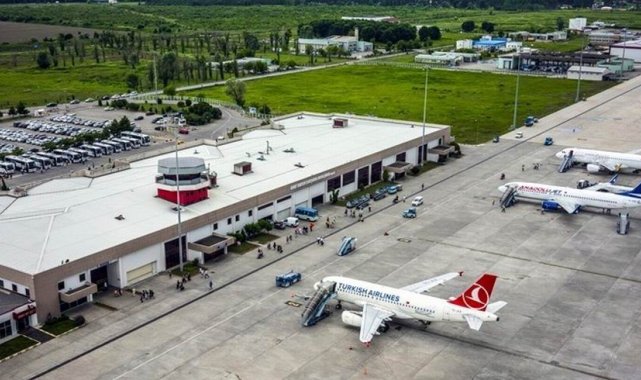 Samsun Havalimanı'nda 2021'de yolcu sayısı yüzde 32 arttı