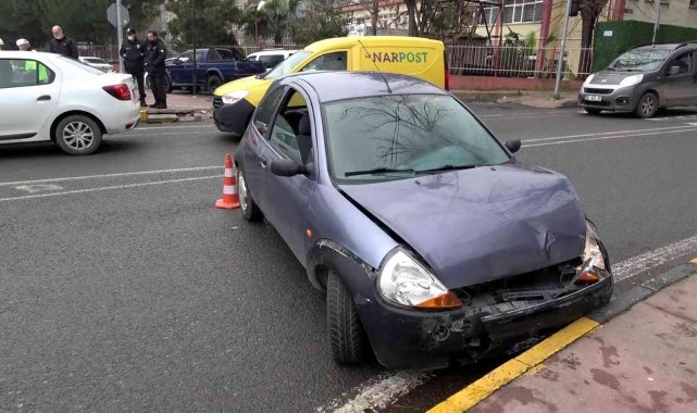 Samsun'da 3 araçlı zincirleme kaza: 1 yaralı