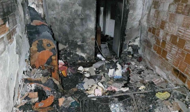 Samsun'da yangın faciası: Anne ve oğlu yanarak hayatını kaybetti