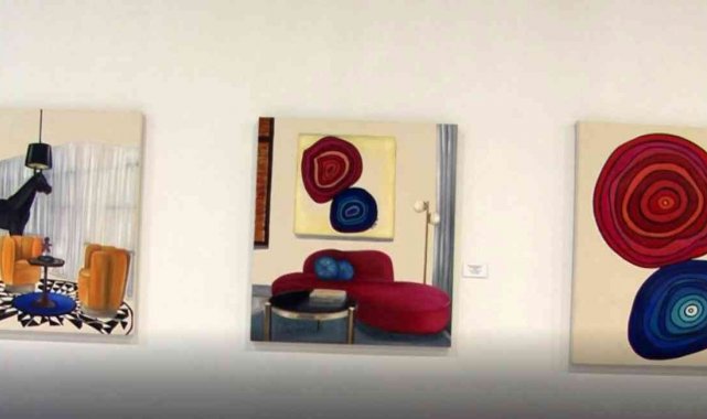 Sanatçı Dilek Yalçın'ın "Nesnelerin Masumiyeti" adlı sergisi Ankaralı sanatseverlerle buluştu