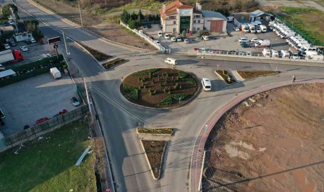 Sanayi Mahallesi&#039;nde yol genişletme çalışmaları tamamlandı