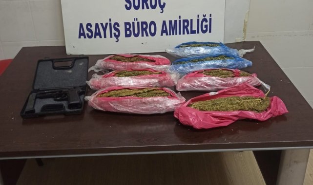 Şanlıurfa'da uyuşturucu operasyonu