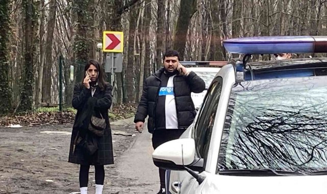 Sarıyer'de virajı alamayan otomobil takla attı: 3 yaralı