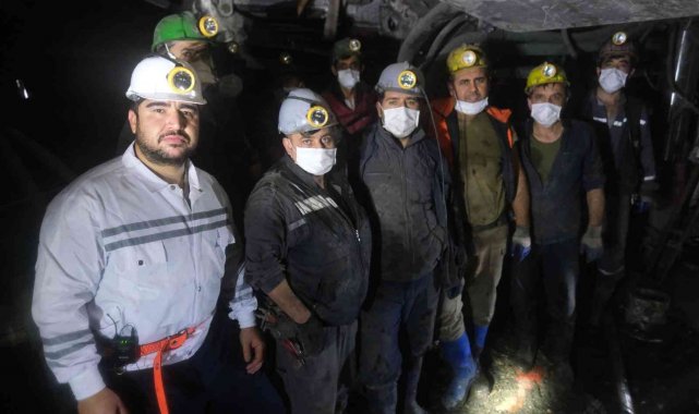 Şef Uludağ'dan yerin 500 metre altında madenciler için yemek