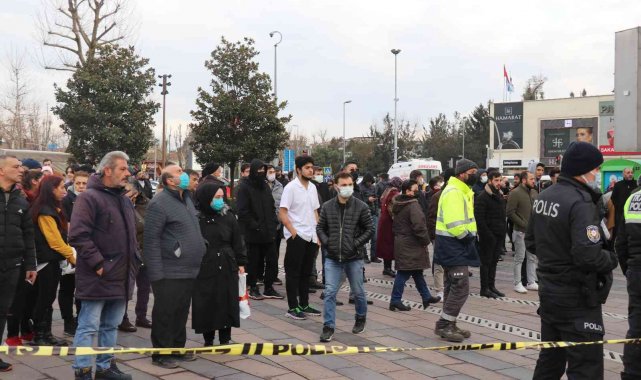 Şehir merkezinde şok olay, görenler oraya koştu