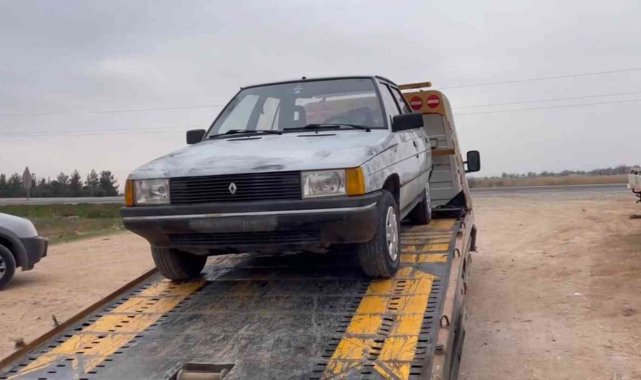 Şehirde çalınan otomobil köyde bulundu