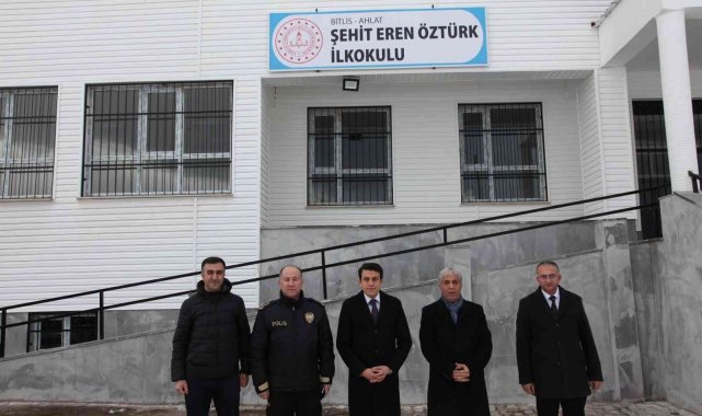 Şehit Eren Öztürk&#039;ün ismi okulda yaşatılacak