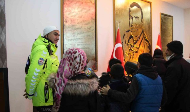 Şehit Fethi Sekin Külliyesinin ilk misafirleri çocuklar oldu