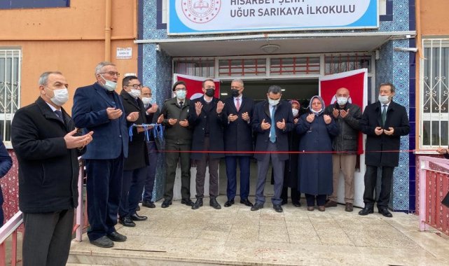 Şehit polis Uğur Sarıkaya'nın adı ilkokula verildi