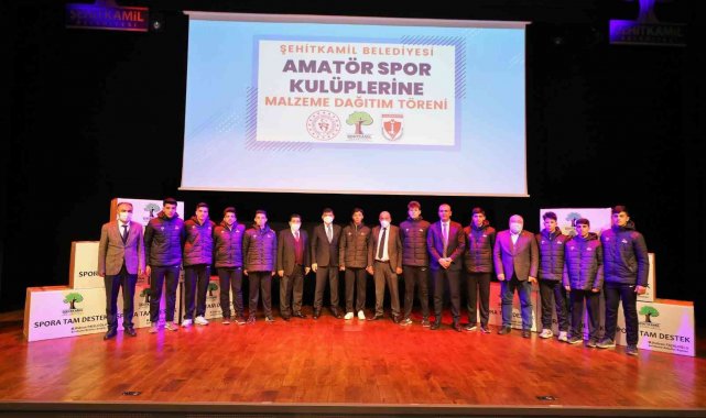 Şehitkamil'de amatör spor kulüplerine büyük destek