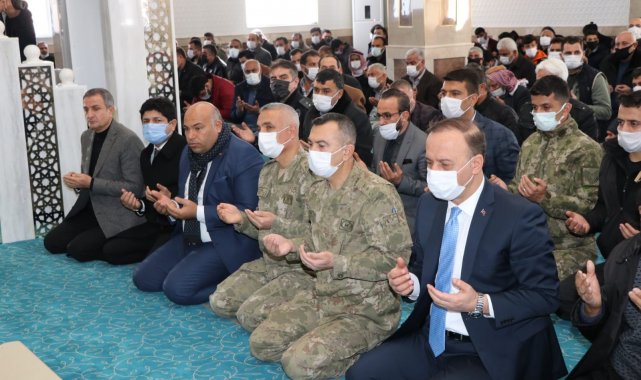 Şehitler için mevlid ve hatim okutuldu