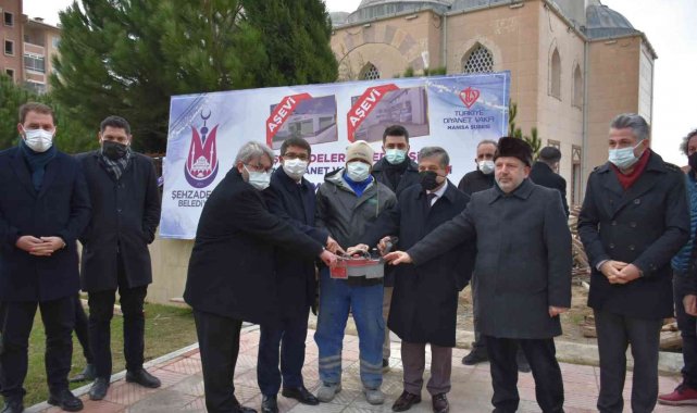 Şehzadeler Aşevinin temeli dualarla atıldı