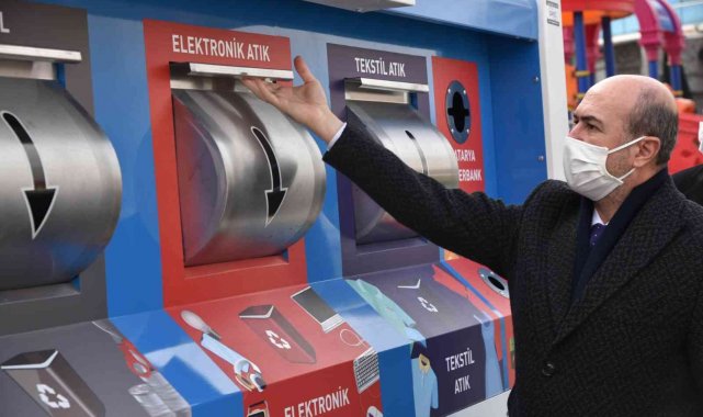 Selçuklu'da 33 bin ton atık ekonomiye kazandırıldı