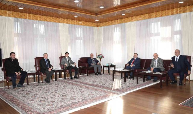 Sendika temsilcilerinden tebrik ziyareti