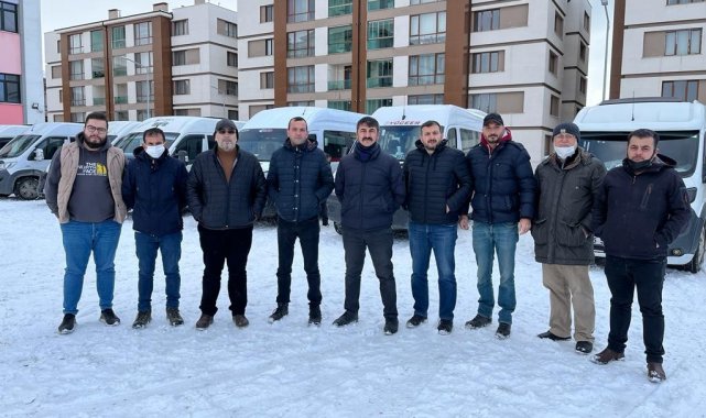 Servisçiler Odunpazarı Belediyesi'ne isyan etti