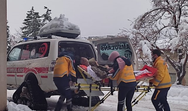 Seydişehir&#039;de paletli ambulanslar acil hastalar için göreve hazır