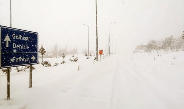 Sibirya soğuğu Çameli&#039;yi etkisi altına aldı