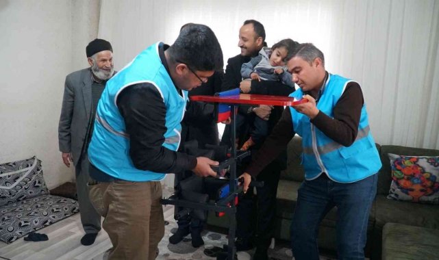 Siirt Belediyesinden 3 engelliye yardım