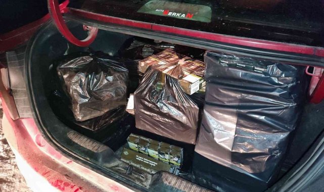 Siirt&#039;te 2 bin 700 paket kaçak sigara ele geçirildi