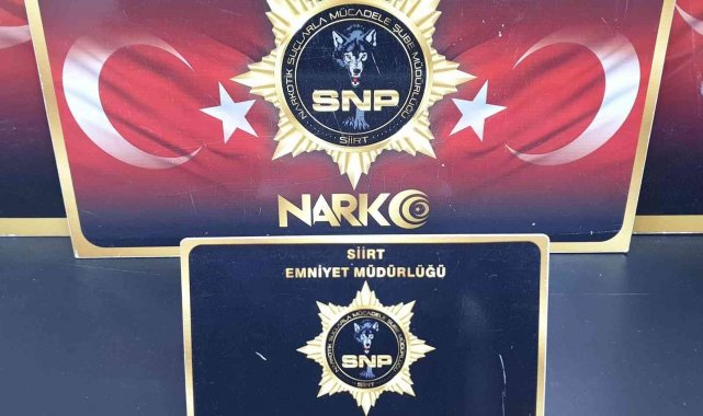 Siirt&#039;te 2 şüpheli üzerinde uyuşturucu madde ele geçirildi