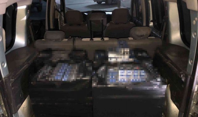 Siirt&#039;te 3 bin 800 paket kaçak sigara ele geçirildi