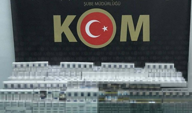 Siirt&#039;te 4 bin 655 paket kaçak sigara ele geçirildi