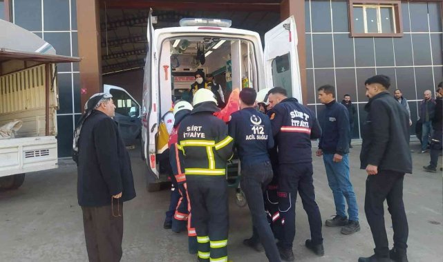 Siirt'te helyum gazı dolu varilde patlama: 1 yaralı