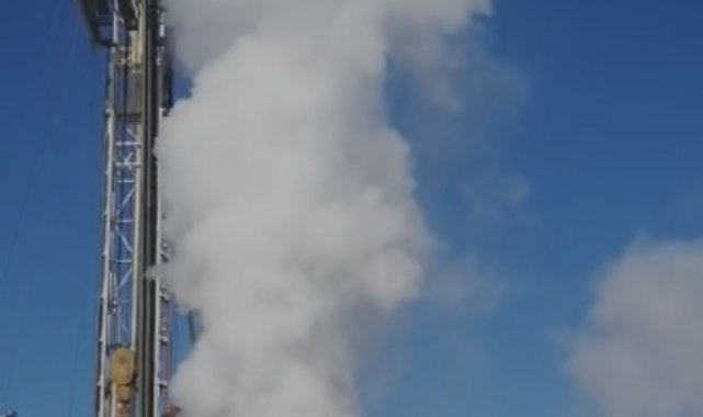 Simav OSB&#039;de açılan dördüncü Jeotermal kuyudan müjdeli haber