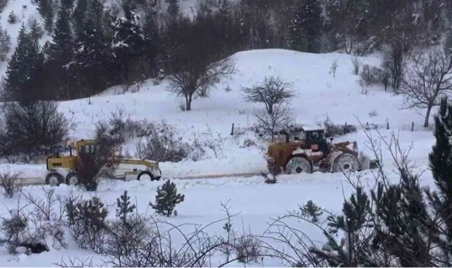 Sinop'ta kar 311 köyü ulaşıma kapattı