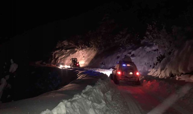 Şırnak'ta ekipler 4 saatlik çalışma sonrası rahatsızlanan vatandaşa ulaştı