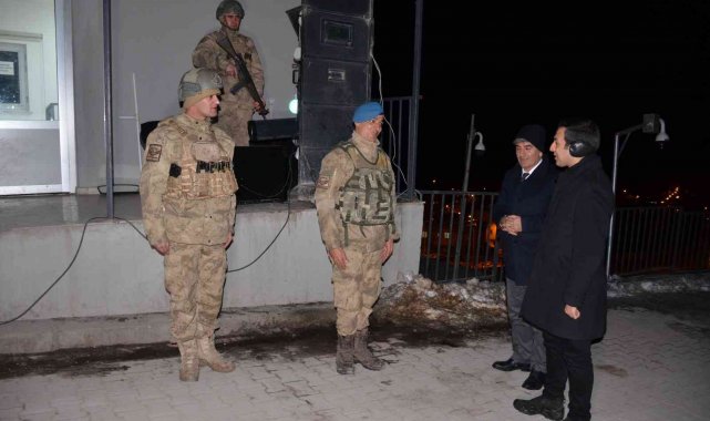 Şırnak'ta yılbaşı gecesi anlamlı ziyaret