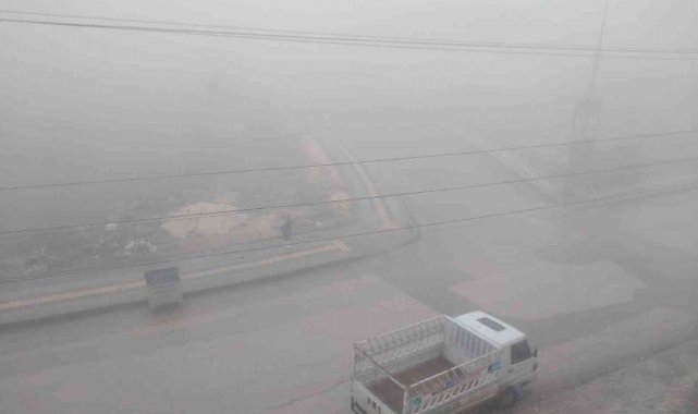 Sis, Gaziantep'in ilçelerinde hayatı olumsuz etkiledi