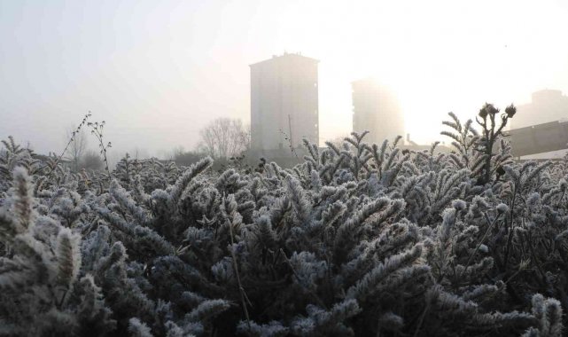 Sivas sisli bir sabaha uyandı, ortaya kartpostallık manzaralar çıktı
