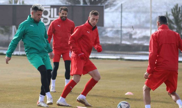 Sivasspor, Konya maçının taktiğini çalıştı