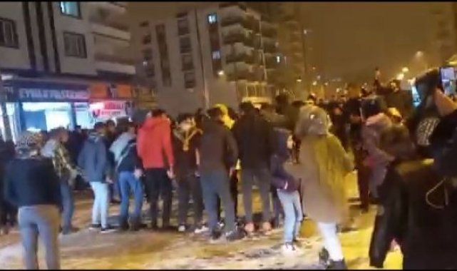 Siverek'te kar manzaraları