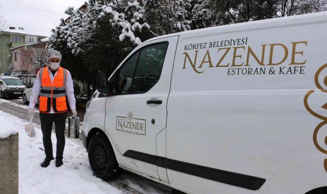 Soğuk havada sıcak hizmet