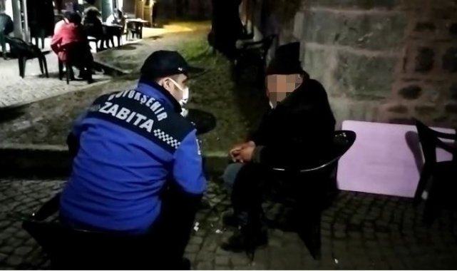 Sokaktan kurtarıldı, barınma merkezine yerleştirildi