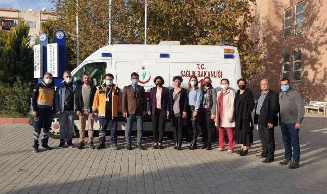 Söke Sağlık Hizmetleri MYO'ya eğitim amaçlı ambulans desteği sağlandı
