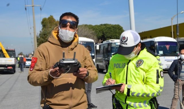 Söke'de 2021 yılında 29 bin araç kontrol edildi