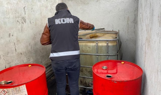 Söke'de KOM ekiplerinden zeytinyağı prim operasyonu