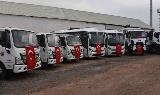Soma Belediyesi araç ve iş makineleri parkurunu güçlendirdi