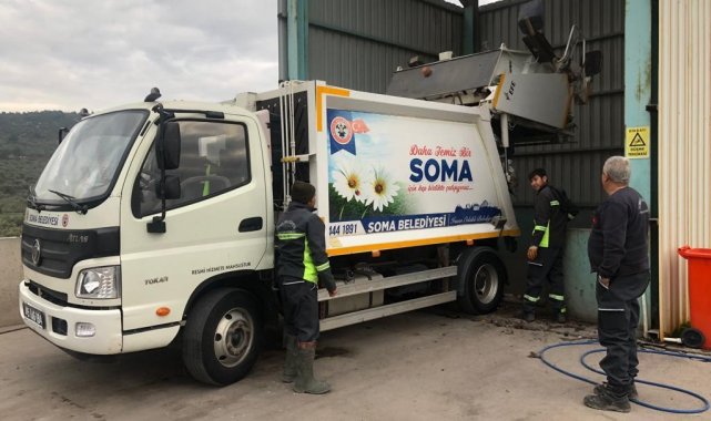 Soma'daki Evsel Atıklar Uzunburun'da bertaraf edilmeye başlandı