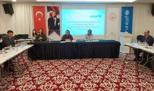 ŞÖNİM ve kadın konukevi personeline &quot;Pozitif Psiko-Terapi Eğitimi&quot;